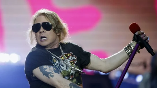 El cantante del grupo Guns N' Roses, Axl Rose El cantante del grupo Guns N' Roses, Axl Rose