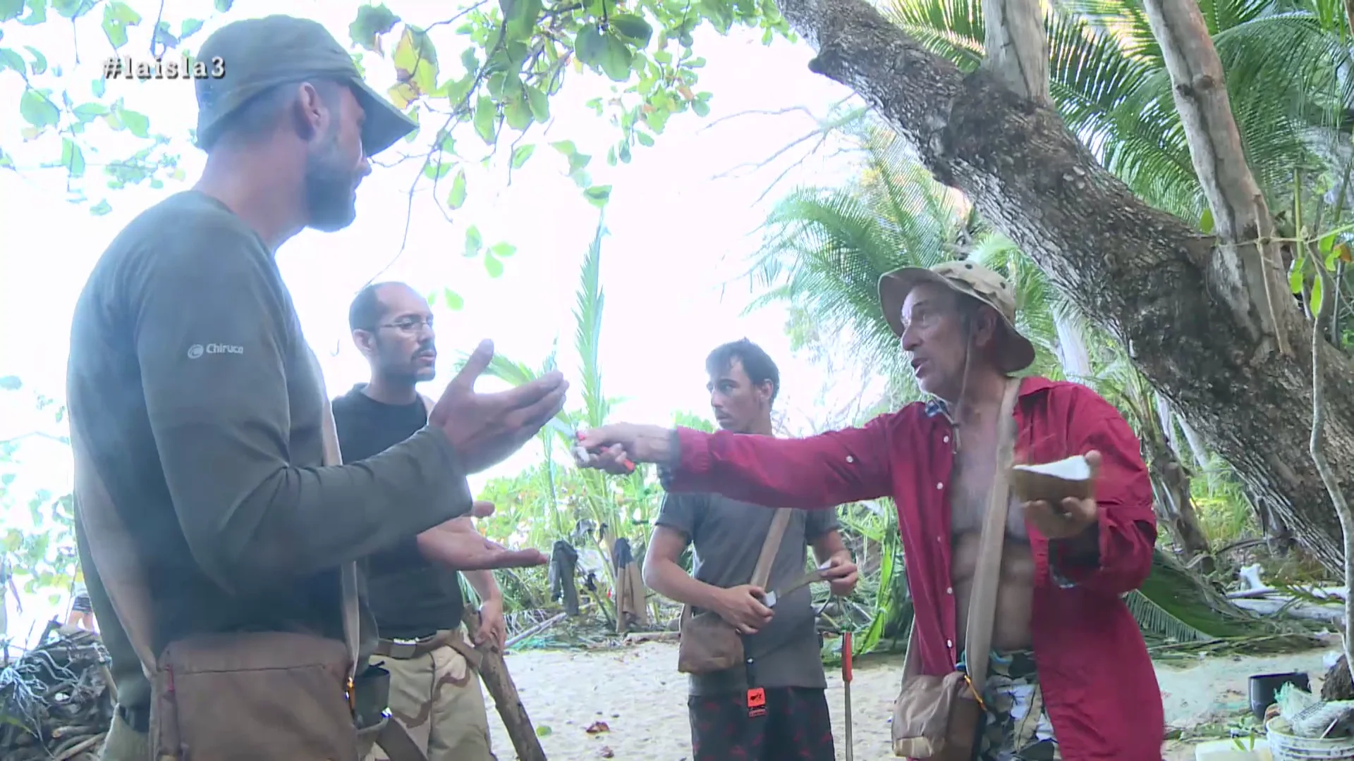 Antonio y Rafa en La Isla