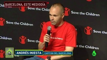 Frame 1.386111 de: Andrés Iniesta: "Valverde está supercapacitado para entrenar al Barça" 