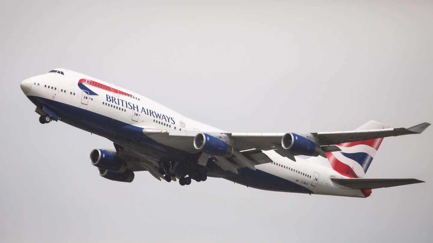 Avión de British Airways Avión de British Airways