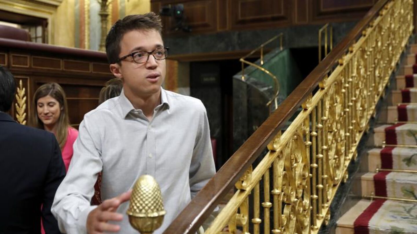 &Iacute;&ntilde;igo Errej&oacute;n en el Congreso