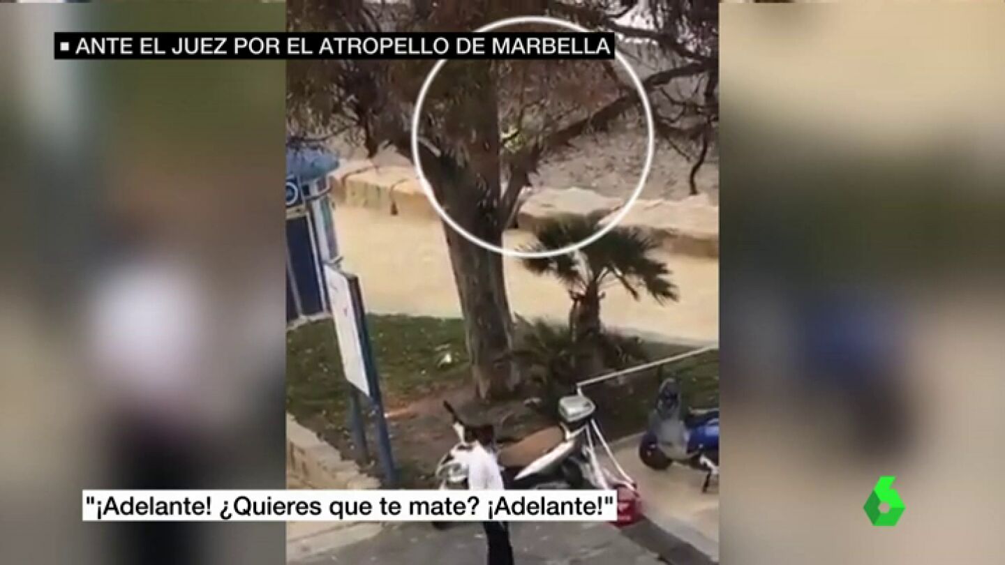 Frame 6.873372 de: Nuevas im&aacute;genes desvelan c&oacute;mo la Guardia Civil detuvo a uno de los acusados por el atropello m&uacute;ltiple en Marbella