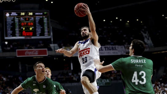 El escolta del Real Madrid Sergio Llull