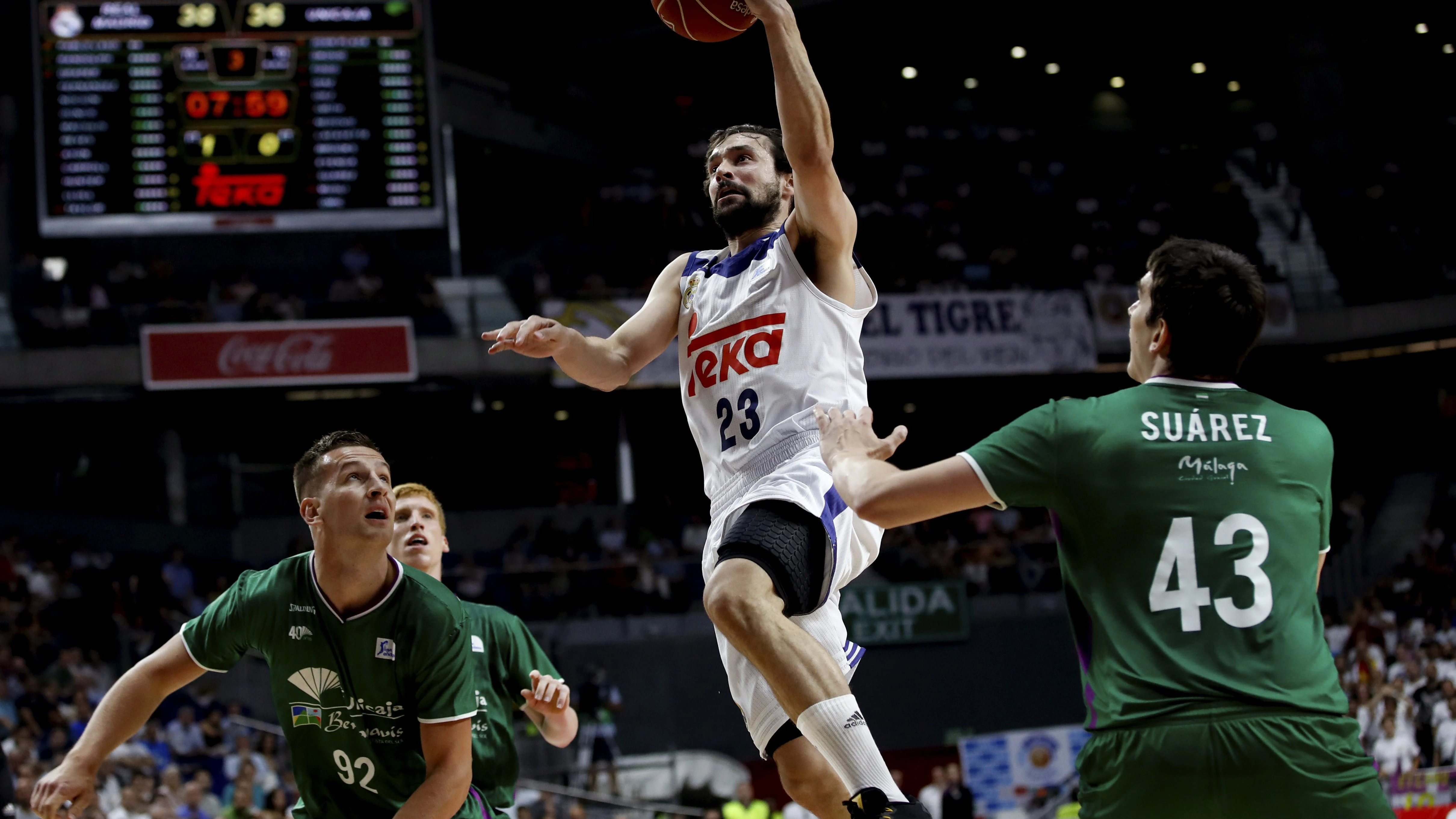 El escolta del Real Madrid Sergio Llull