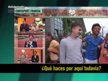 Maly Thomas, la periodista acosada por Hamou en Roland Garros Maly Thomas, la periodista acosada por Hamou en Roland Garros