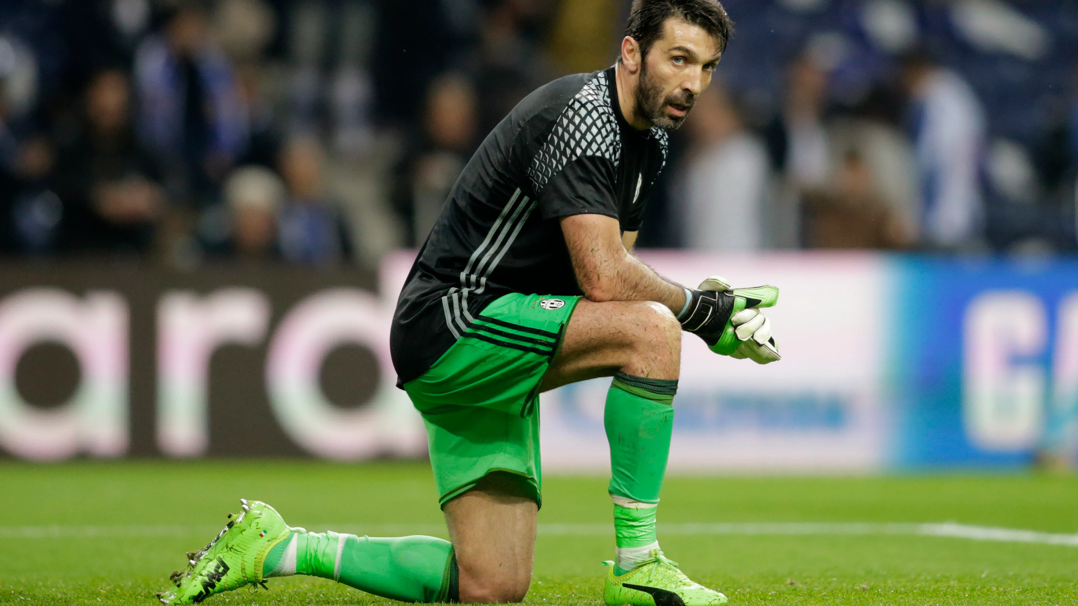 Gianluigi Buffon, durante un partido con la Juventus