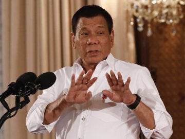 El presidente de Filipinas, Rodrigo Duterte El presidente de Filipinas, Rodrigo Duterte