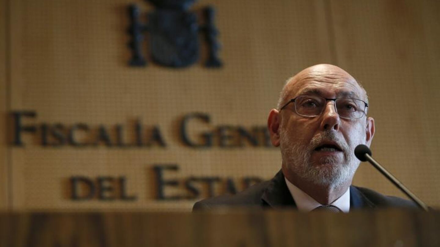 El fiscal general del Estado, Jos&eacute; Manuel Maza