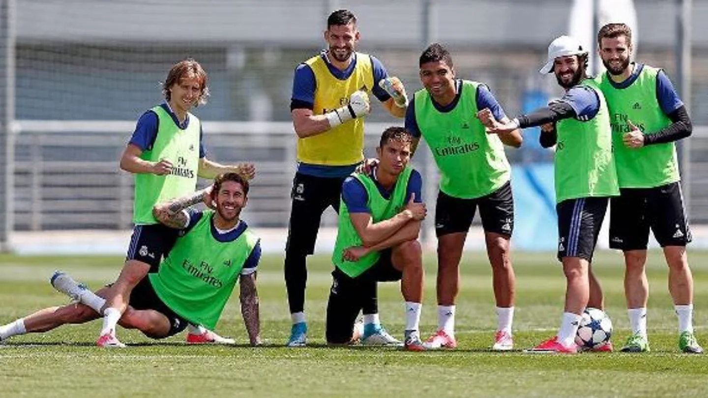 La plantilla del Real Madrid La plantilla del Real Madrid