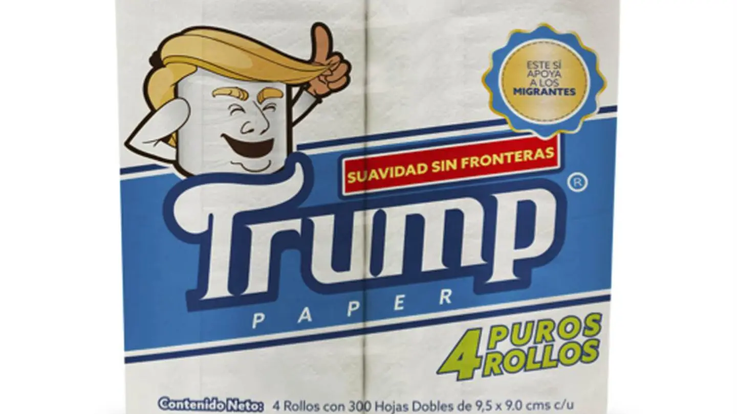 Papel higiénico Trump Papel higiénico Trump