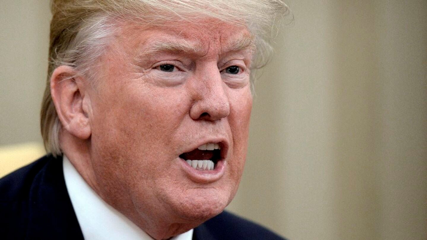 Donald Trump en una imagen de archivo