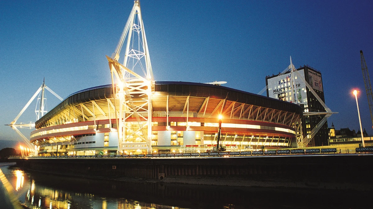 El Millennium Stadium, desde fuera