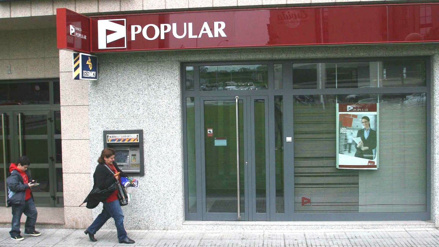 Una sucursal del Banco Popular