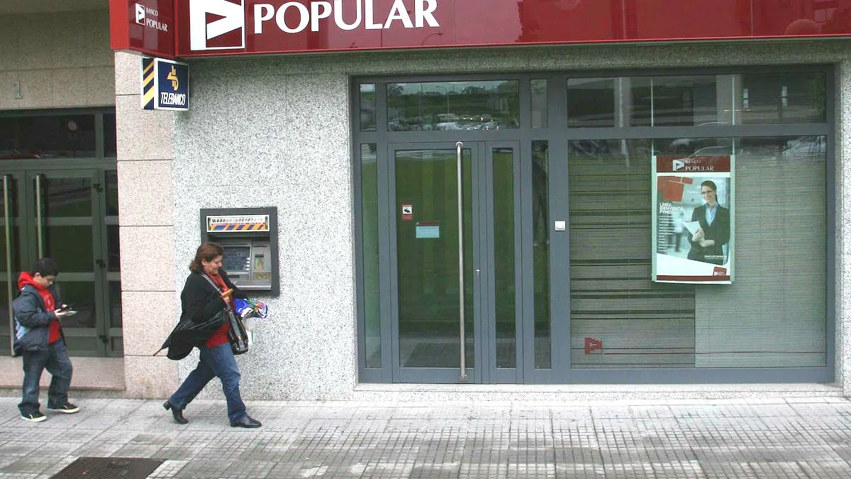 Una sucursal del Banco Popular