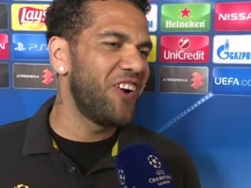 Dani Alves, con Susana Guasch Dani Alves, con Susana Guasch