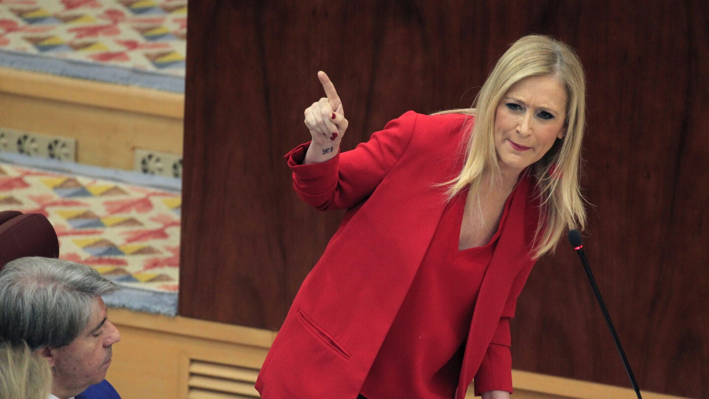Cristina Cifuentes, presidenta de la Comunidad de Madrid