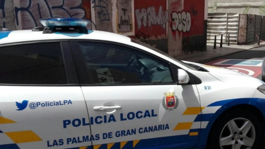 Coche de la policía local de Las Palmas de Gran Canaria