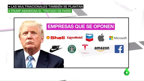 Las empresas que se oponen a que EEUU salga del Acuerdo de París Las empresas que se oponen a que EEUU salga del Acuerdo de París
