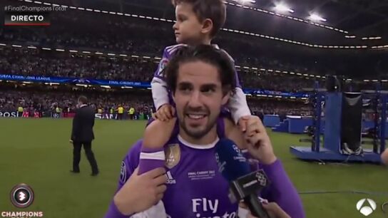 Frame 10.674221 de: Isco: "El Real Madrid es el club m&aacute;s grande de la historia y no puedo estar m&aacute;s feliz"