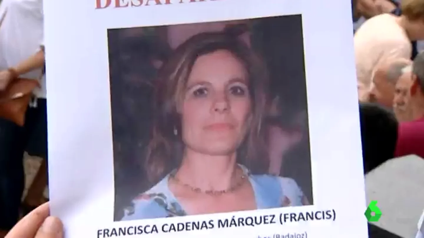 Cartel de la desaparición de Francisca Cadenas en Hornachos, Badajoz Cartel de la desaparición de Francisca Cadenas en Hornachos, Badajoz