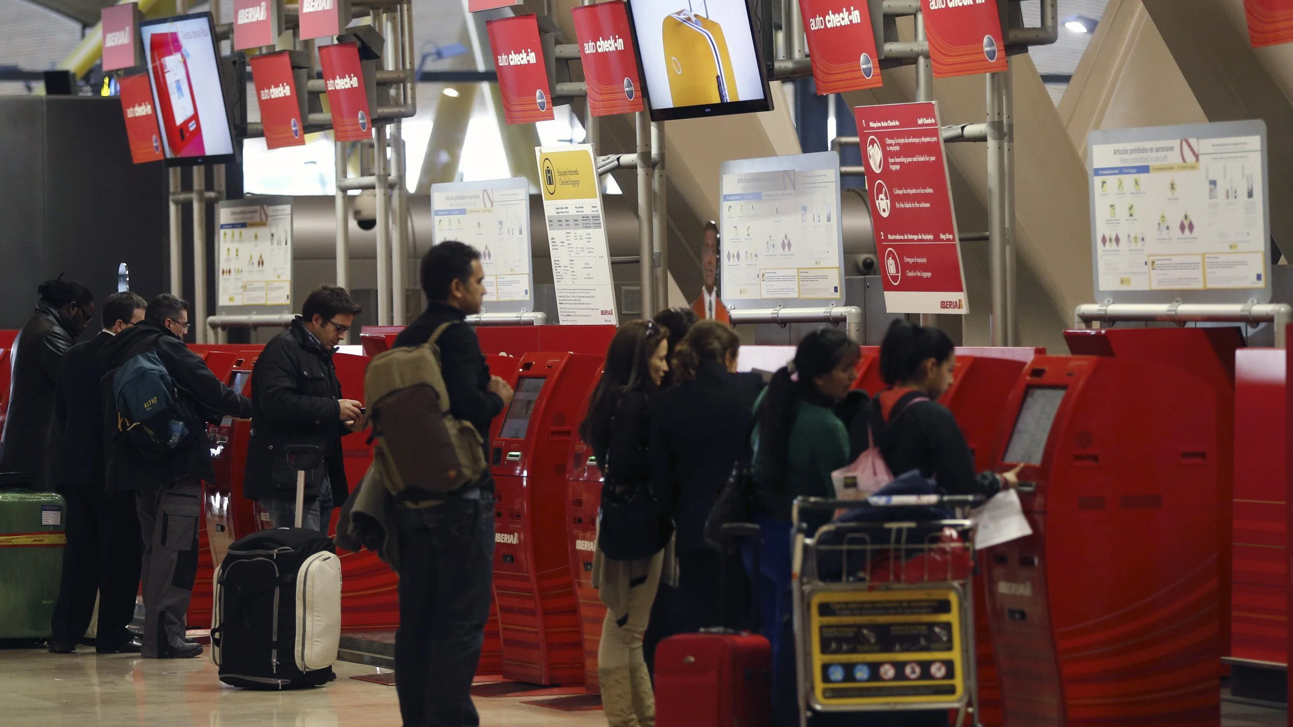 Imagen de archivo del aeropuerto de Barajas.