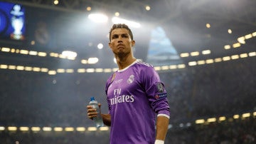 Cristiano Ronaldo durante la final de la Champions