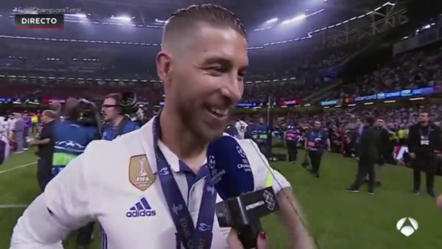 Frame 6.085325 de: Sergio Ramos, en directo con Florentino P&eacute;rez: "A ver si le aprieto un poquito"