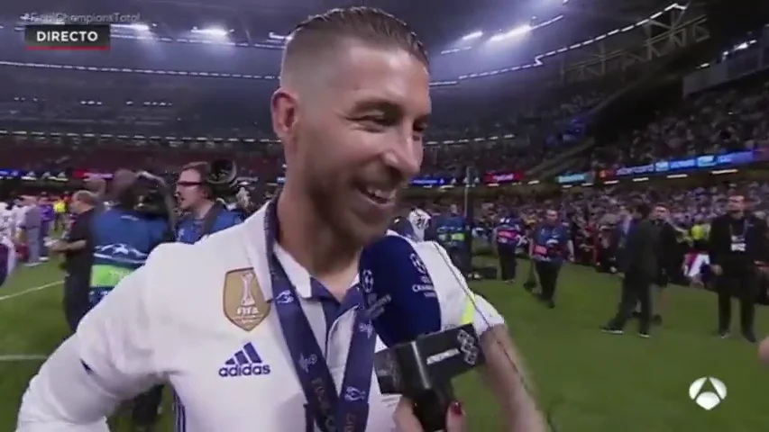 Frame 6.085325 de: Sergio Ramos, en directo con Florentino Pérez: "A ver si le aprieto un poquito"