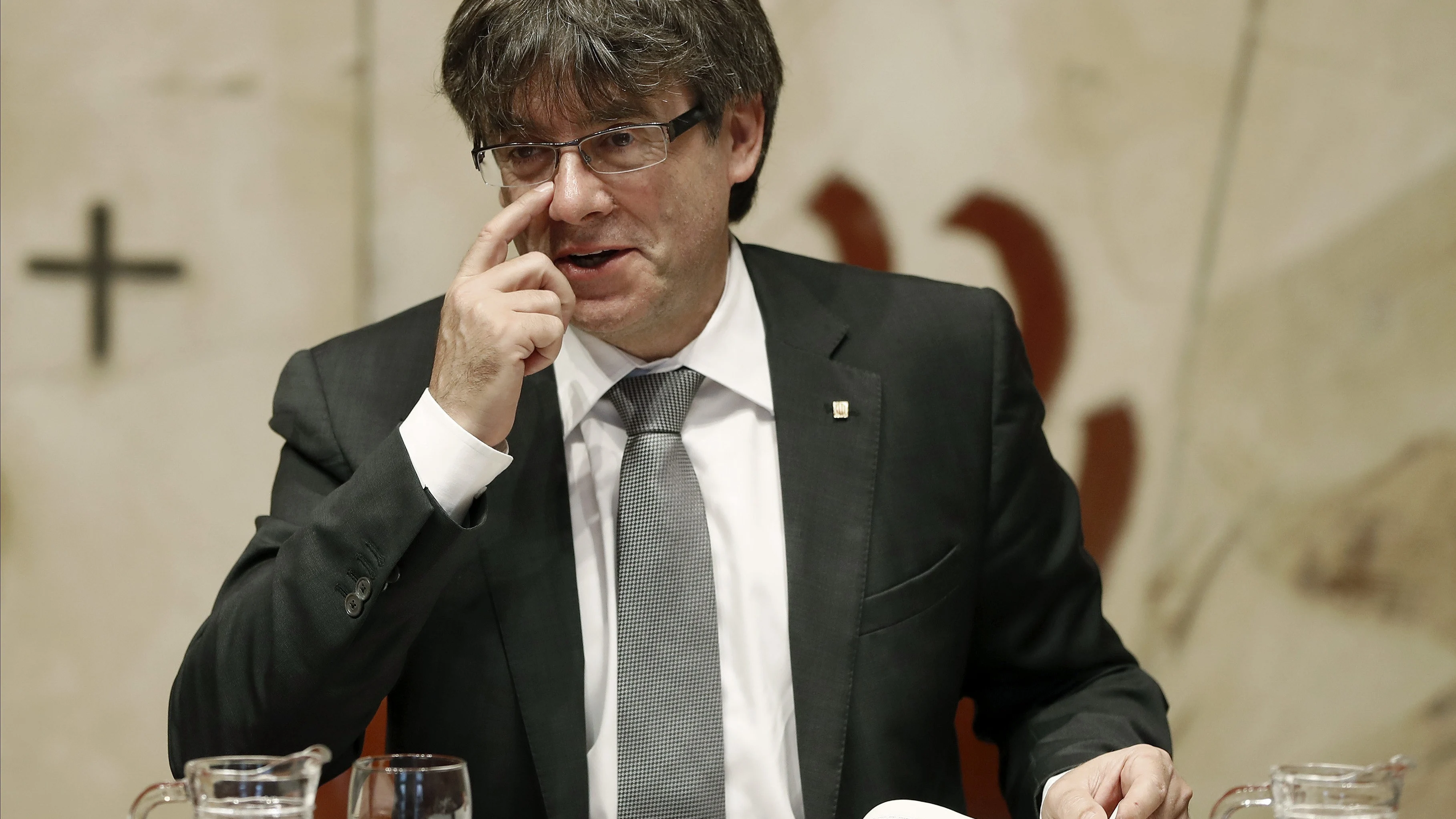 Carles Puigdemont, presidente de la Generalitat Carles Puigdemont, presidente de la Generalitat