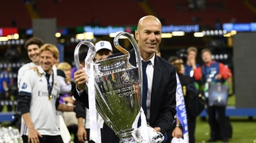 Zidane, con la Duodécima Champions del Real Madrid