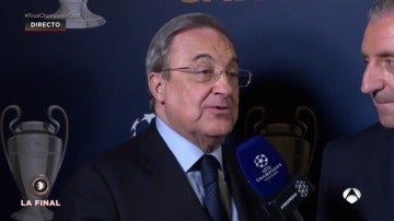 Frame 13.420951 de: Florentino Pérez: "Creo que no habrá ningún problema para que Zidane se quede"