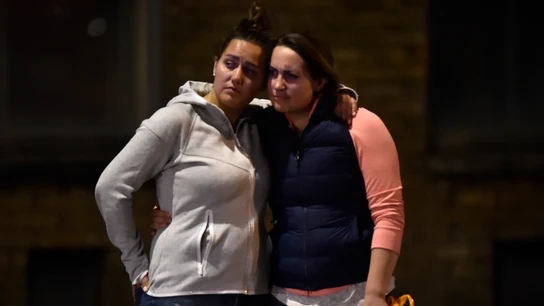 Dos jóvenes desalojadas tras el atropello múltiple en el Puente de Londres Dos jóvenes desalojadas tras el atropello múltiple en el Puente de Londres