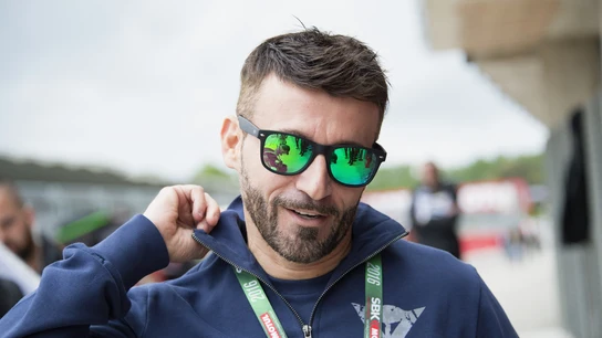Max Biaggi, piloto de motociclismo Max Biaggi, piloto de motociclismo