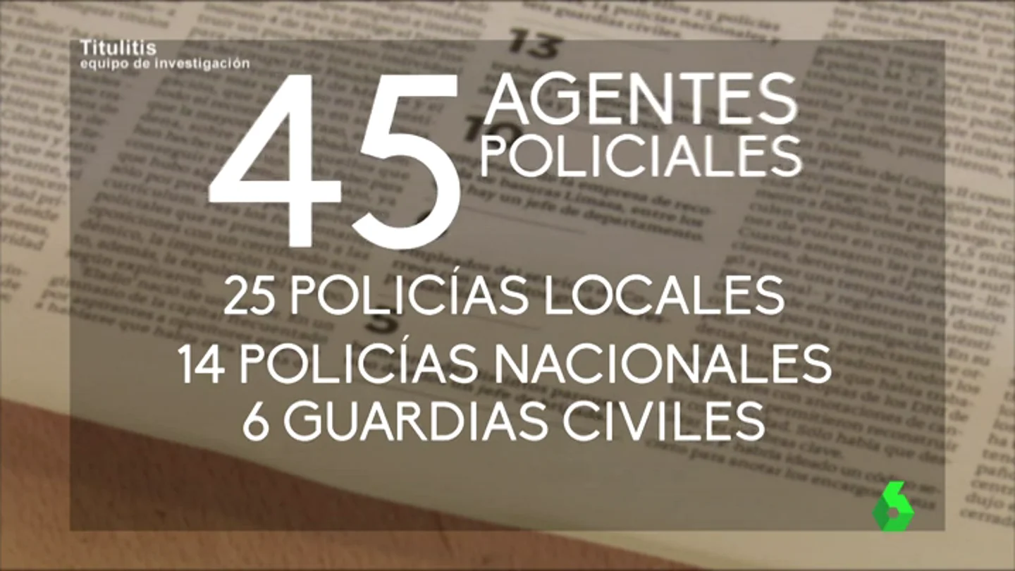 Frame 70.403798 de: Policías, bomberos, enfermeros y otros puestos que ocupan los clientes de Manuel Cid, el falsificador de títulos y diplomas Frame 70.403798 de: Policías, bomberos, enfermeros y otros puestos que ocupan los clientes de Manuel Cid, el falsificador de títulos y diplomas