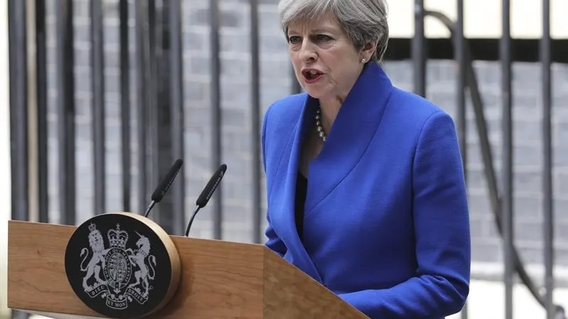 La primera ministra británica, Theresa May