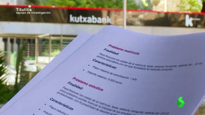 Frame 45.19649 de: Los estudiantes, un nicho de mercado para los bancos: se endeudan para pagar la universidad y los másteres