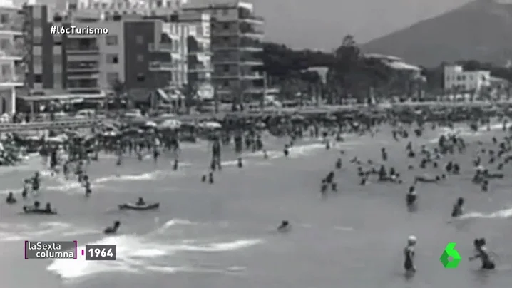 Frame 71.562857 de: De pueblo pesquero a meca de las vacaciones: así ha dividido el turismo a los habitantes de Benidorm