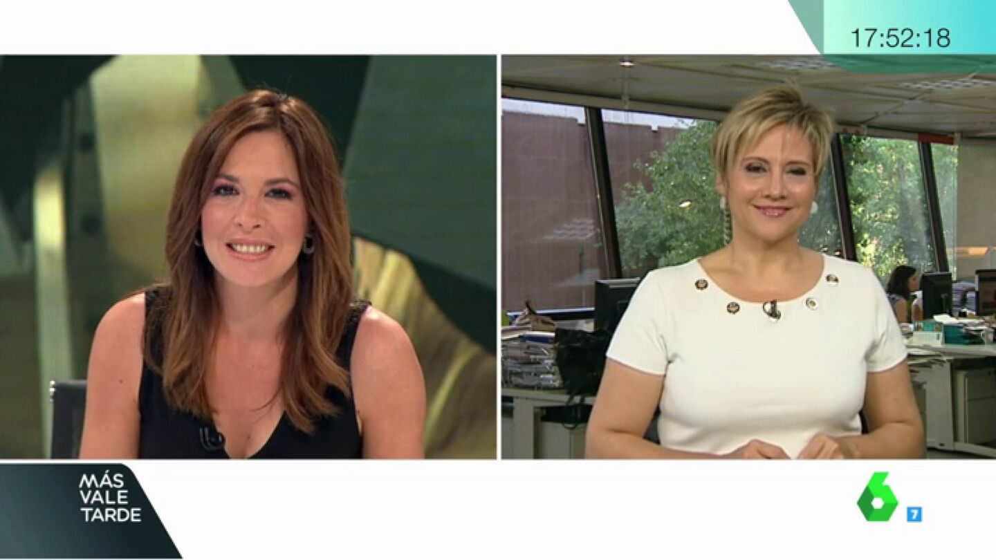 Gloria Serra en M&aacute;s Vale Tarde