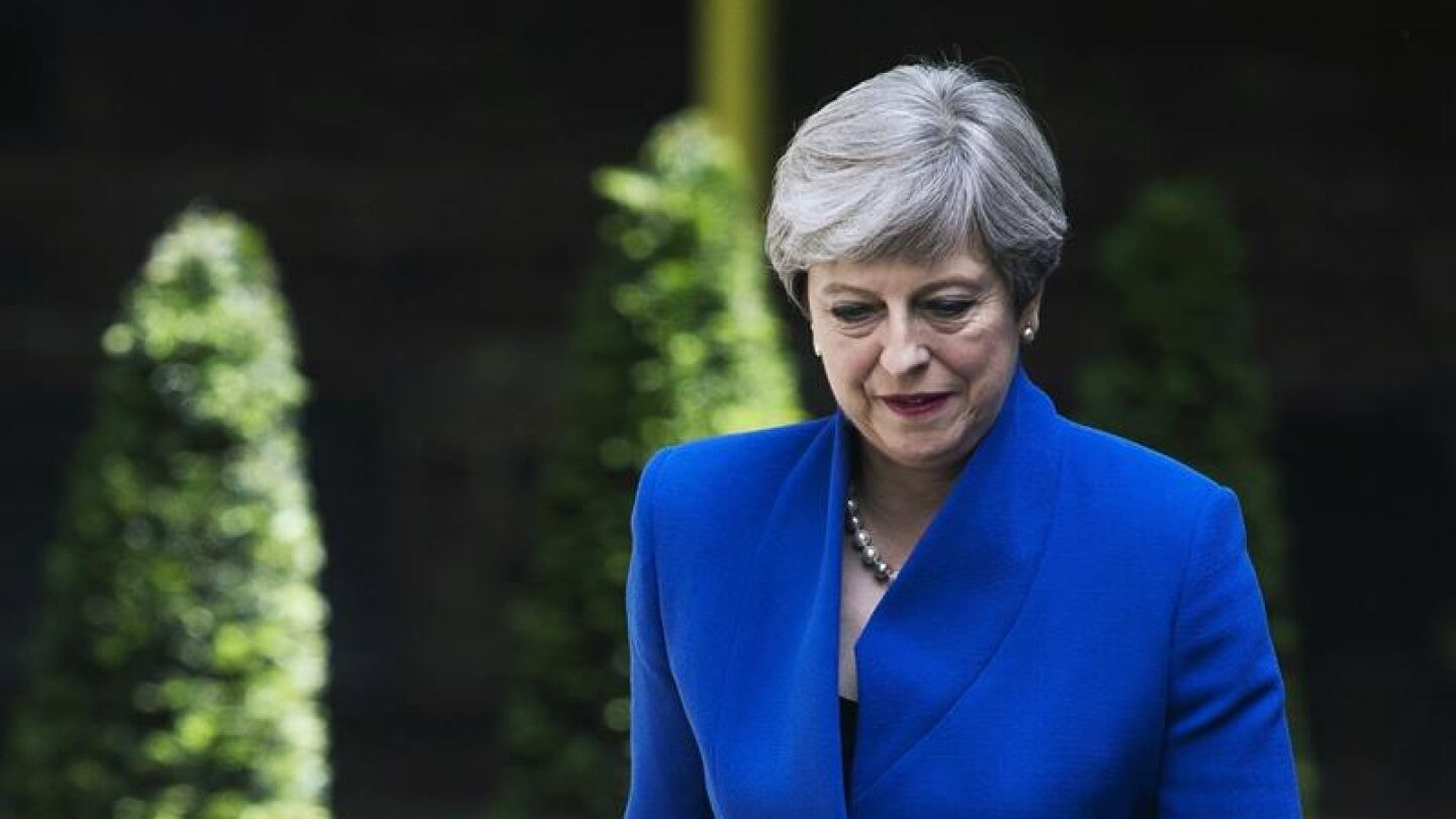 La primera ministra brit&aacute;nica, Theresa May