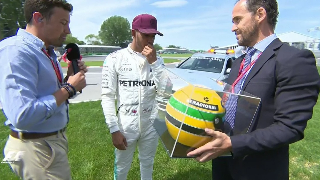 Hamilton no se esperaba el regalo