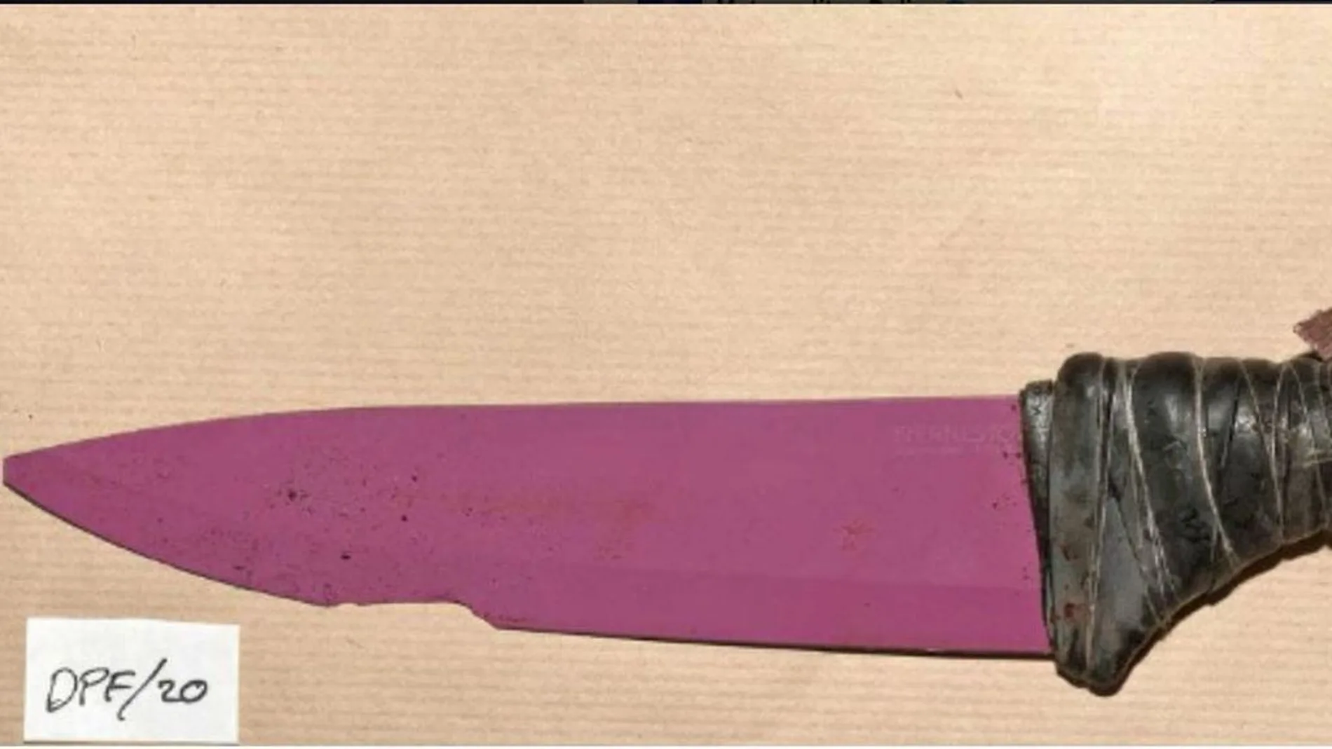 Los cuchillos utilizados por los terroristas de Londres