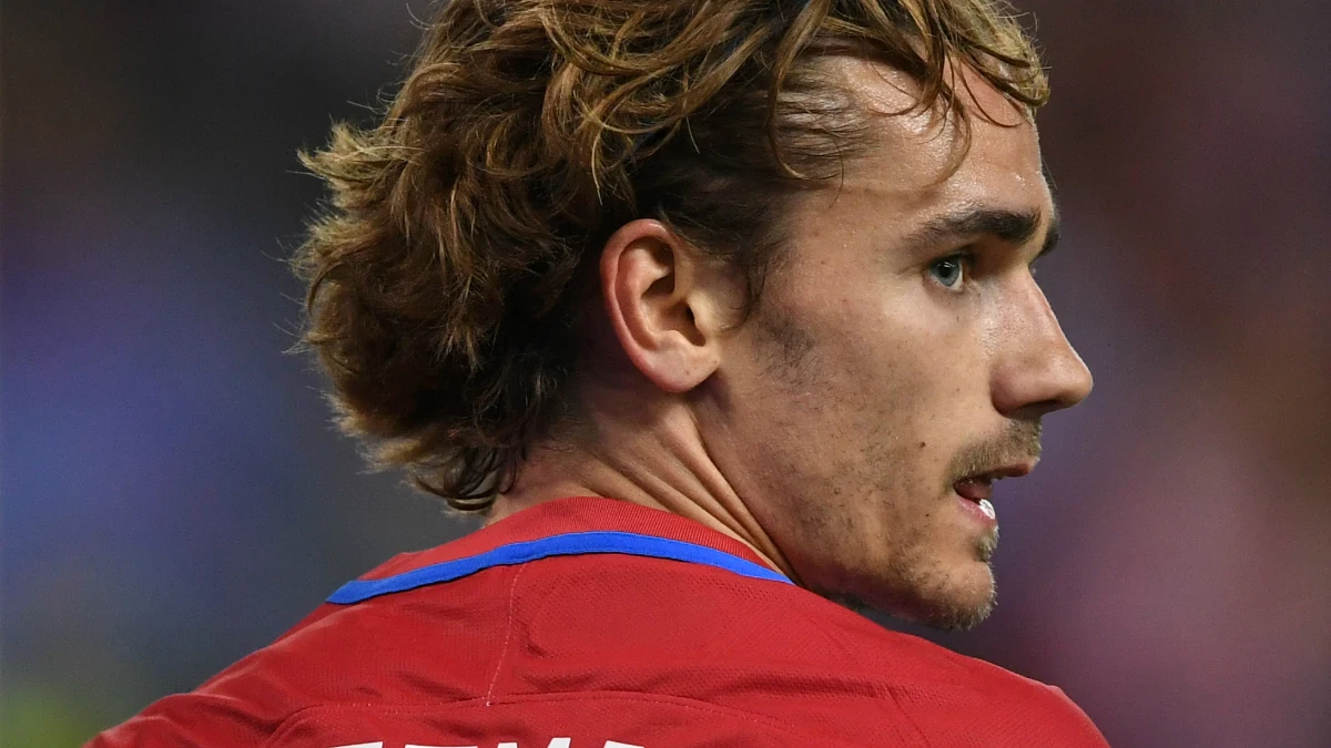 Griezmann, con el Atlético Griezmann, con el Atlético