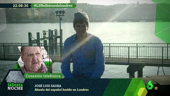 José Luis Saura, abuelo del español herido en Londres José Luis Saura, abuelo del español herido en Londres