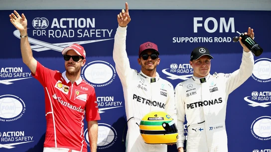 Vettel, Hamilton y Bottas, los más rápidos de la Q3 Vettel, Hamilton y Bottas, los más rápidos de la Q3
