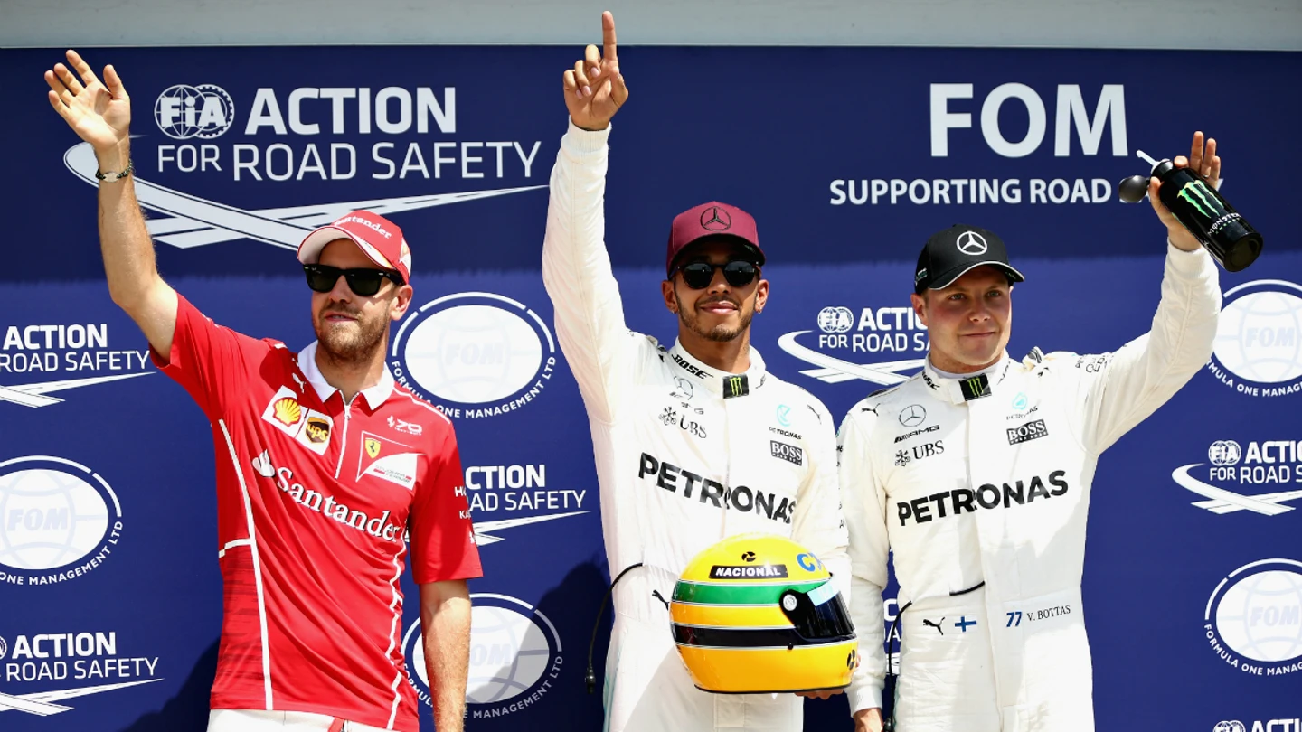 Vettel, Hamilton y Bottas, los más rápidos de la Q3 Vettel, Hamilton y Bottas, los más rápidos de la Q3