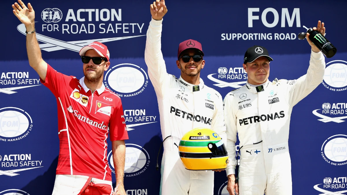 Vettel, Hamilton y Bottas, los más rápidos de la Q3