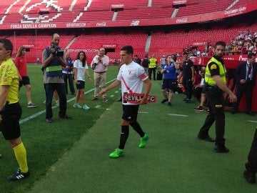Cotán, capitán del Sevilla Atlético Cotán, capitán del Sevilla Atlético