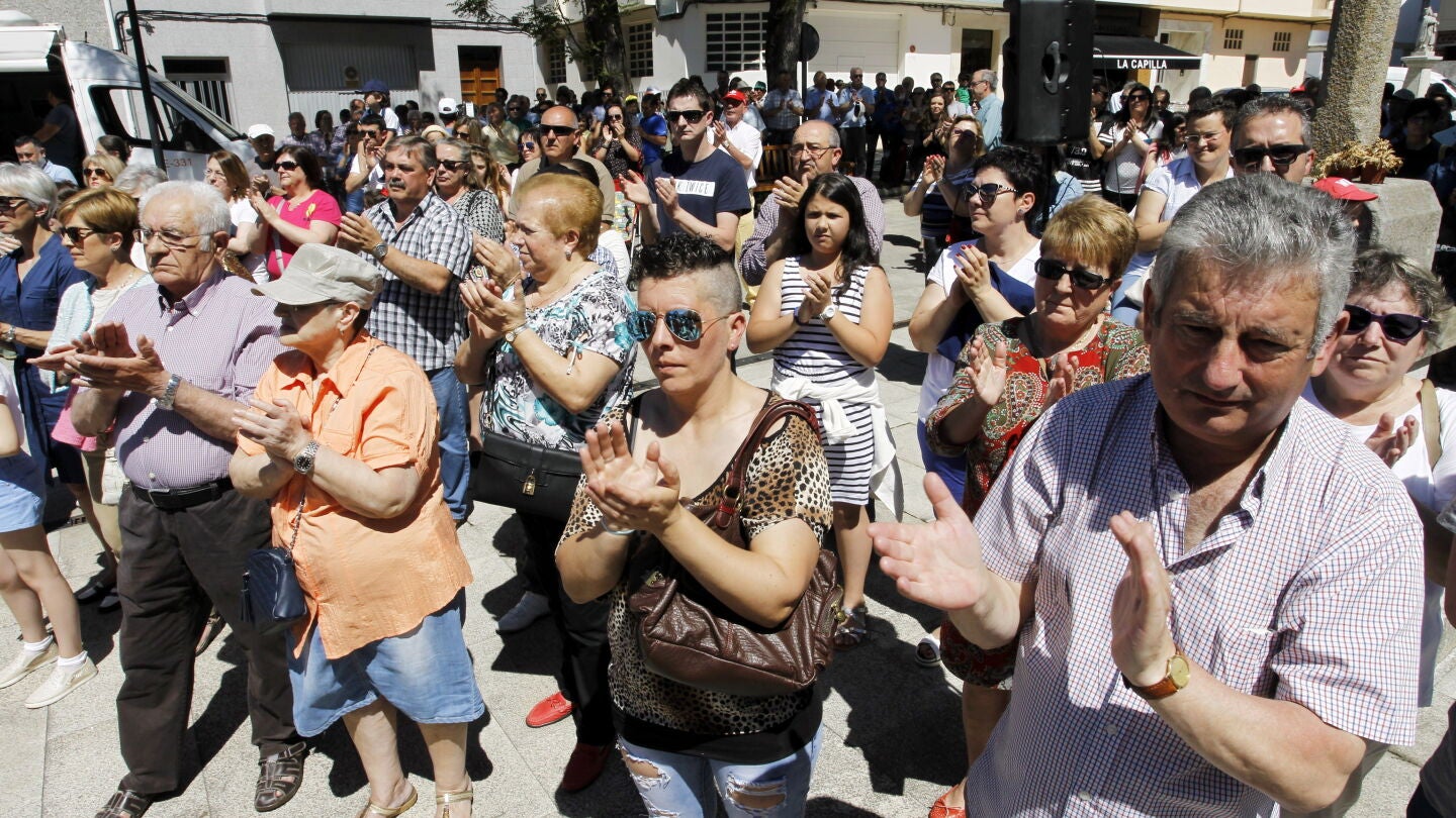 Homenaje a Ignacio Echeverria en el municipio coru&ntilde;&eacute;s de As Pontes