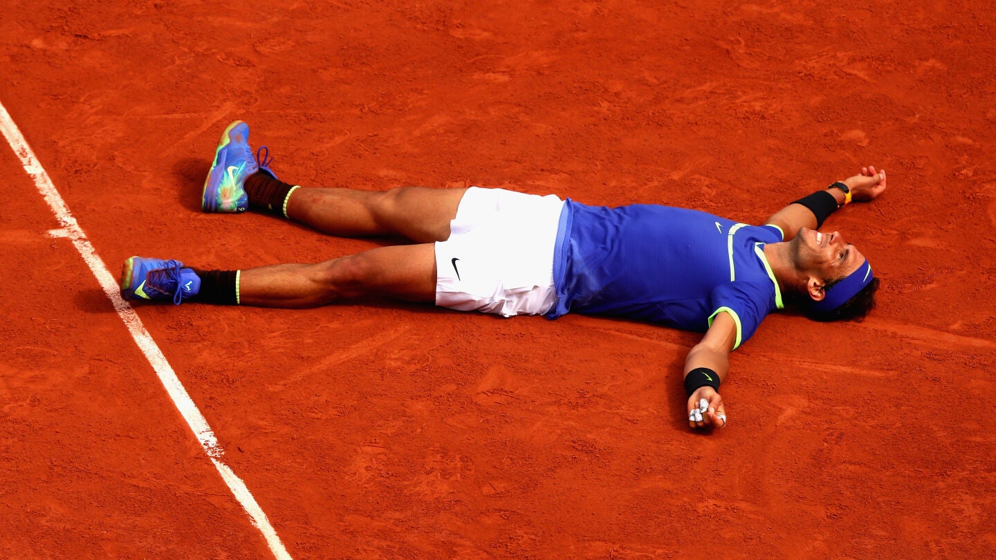 Rafa Nadal, tras ganar su d&eacute;cimo Roland Garros