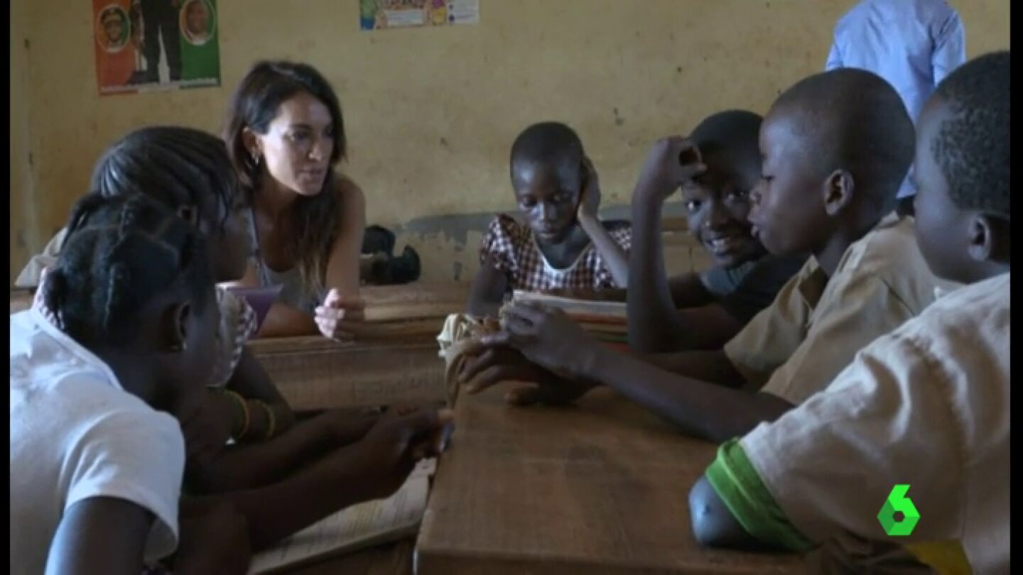 Los alumnos de un colegio de Global Humanitaria